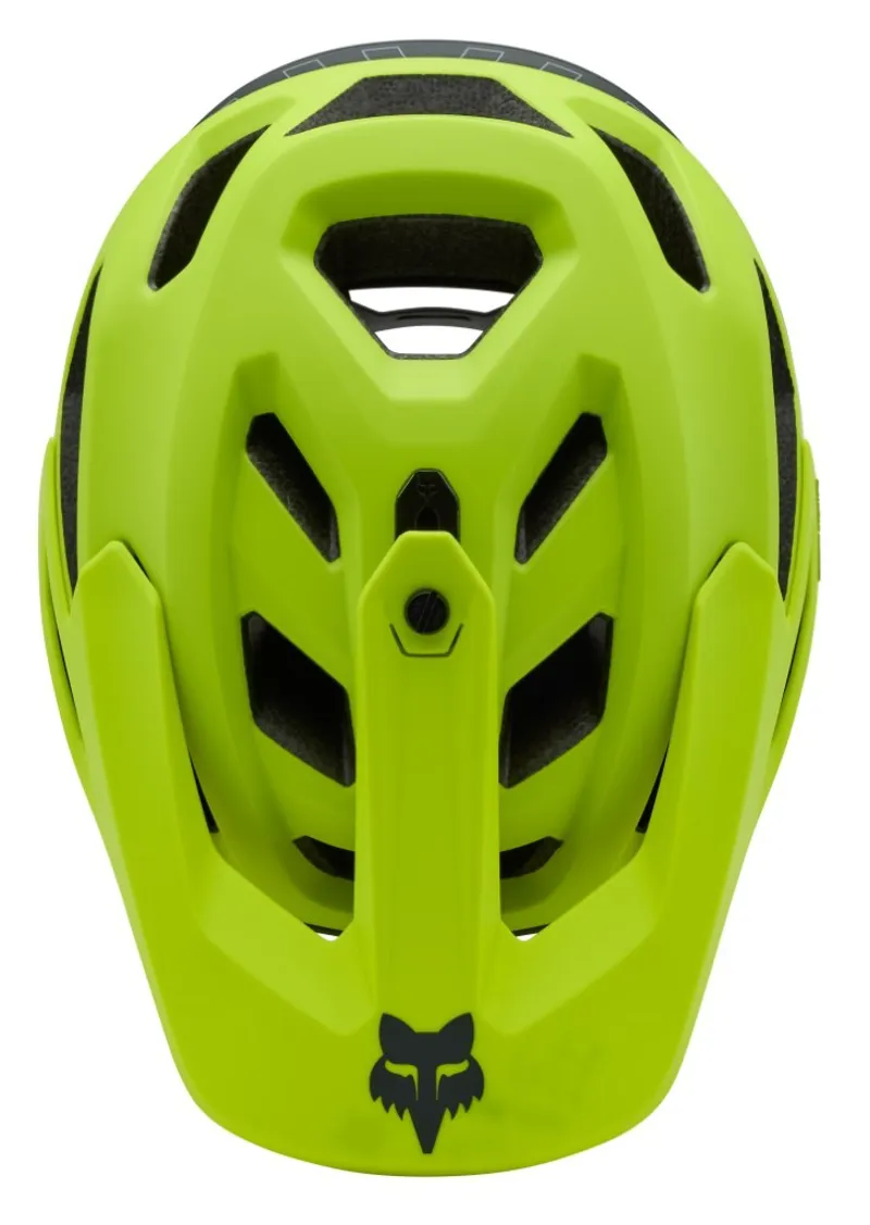 Fox Dropframe Pro MIPS MTB Helmet Fluorescent Yellow-3