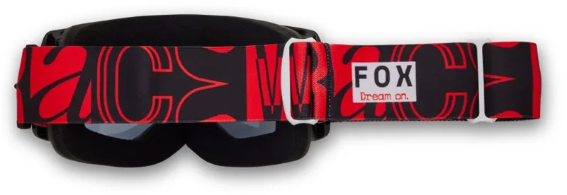 Fox Main Race Spec Goggle Fluorescent Red-1