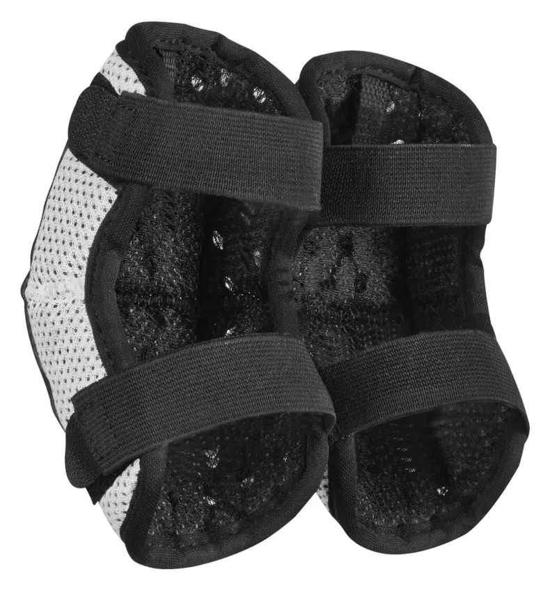 Fox Peewee Titan Kids Elbow Guard S/M Black/Silver-1