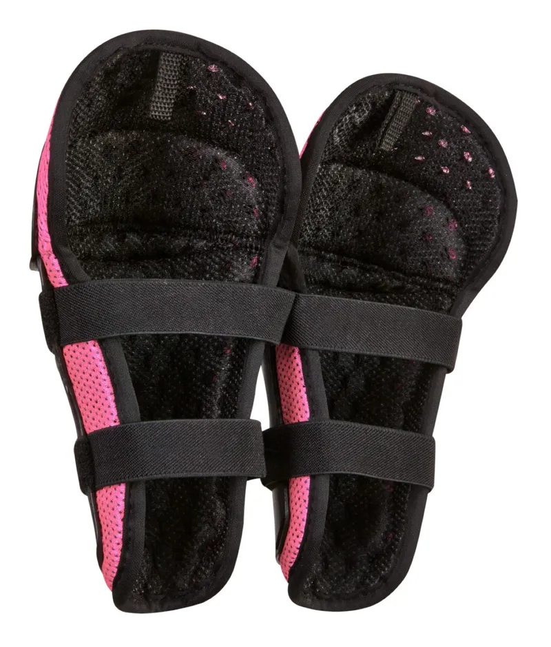 Fox Peewee Titan Knee/Shin Guard Black/Pink-1