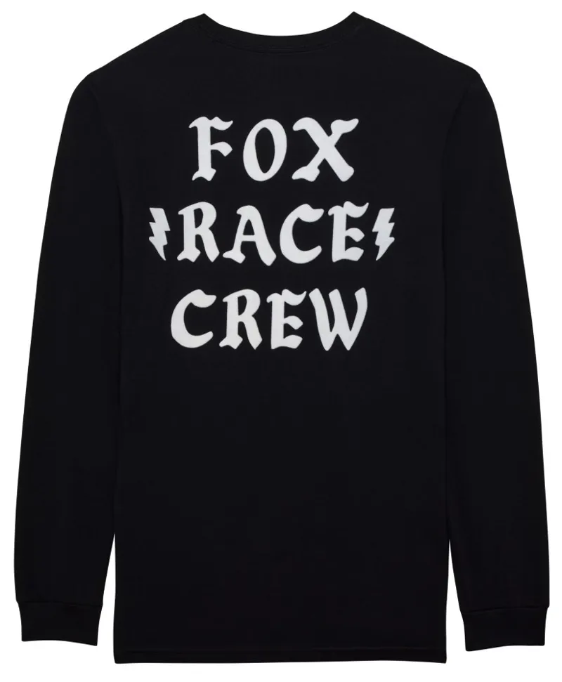 Fox Race Crew LS Tee Black-1