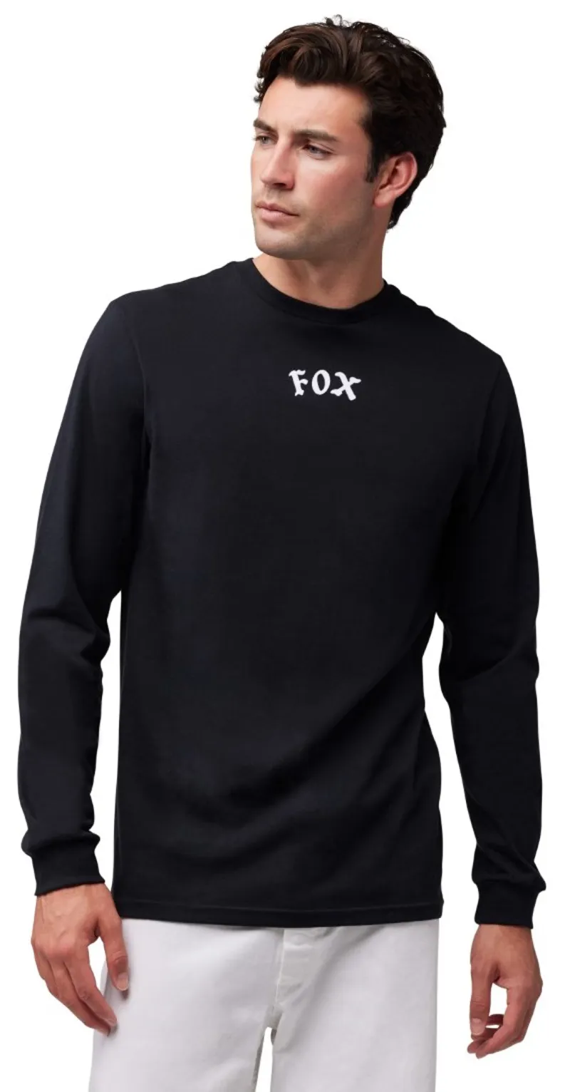 Fox Race Crew LS Tee Black-2