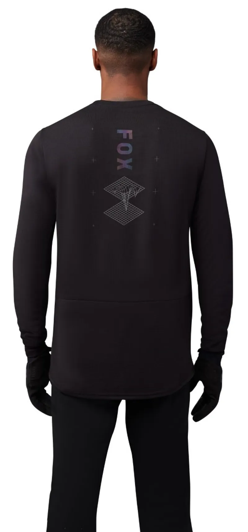 Fox Ranger DR MD Lunar LS Jersey Black-3