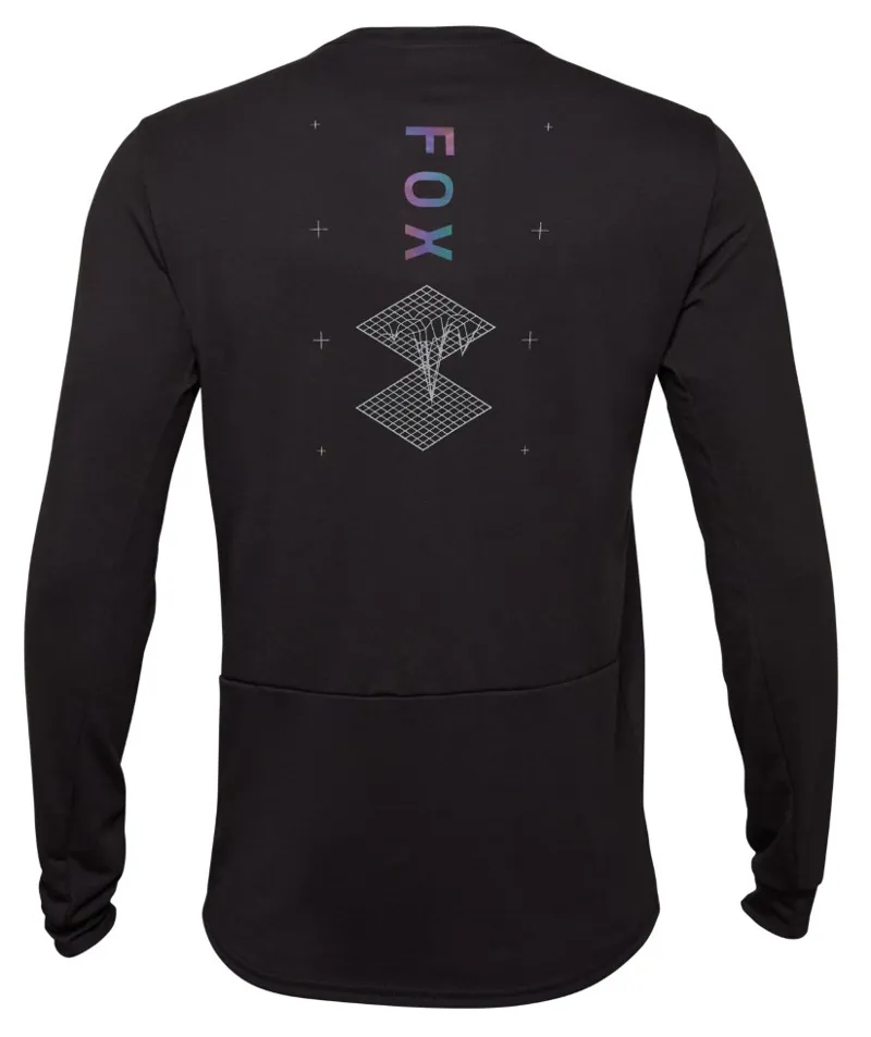 Fox Ranger DR MD Lunar LS Jersey Black-1