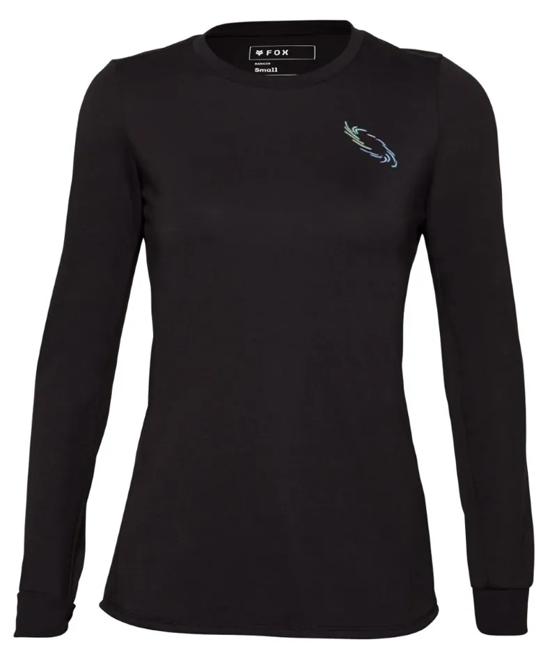Fox Ranger DR MD Lunar LS Womens Jersey Black