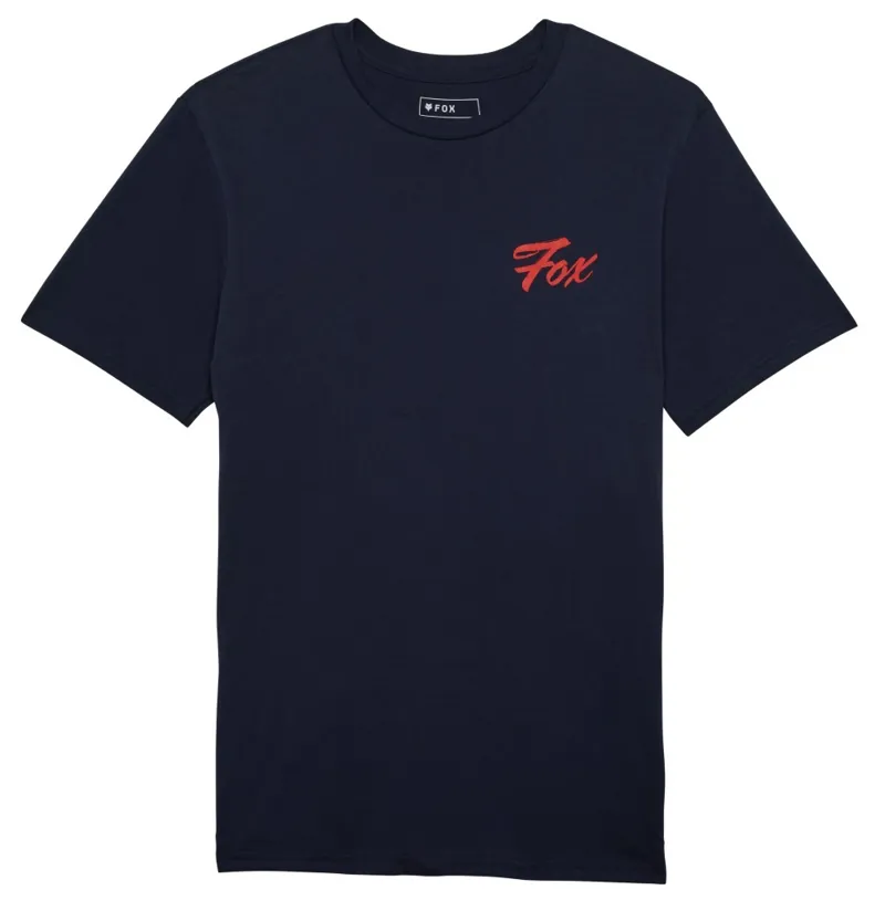 Fox Scripted Premium Short Sleeve Tee Midnight