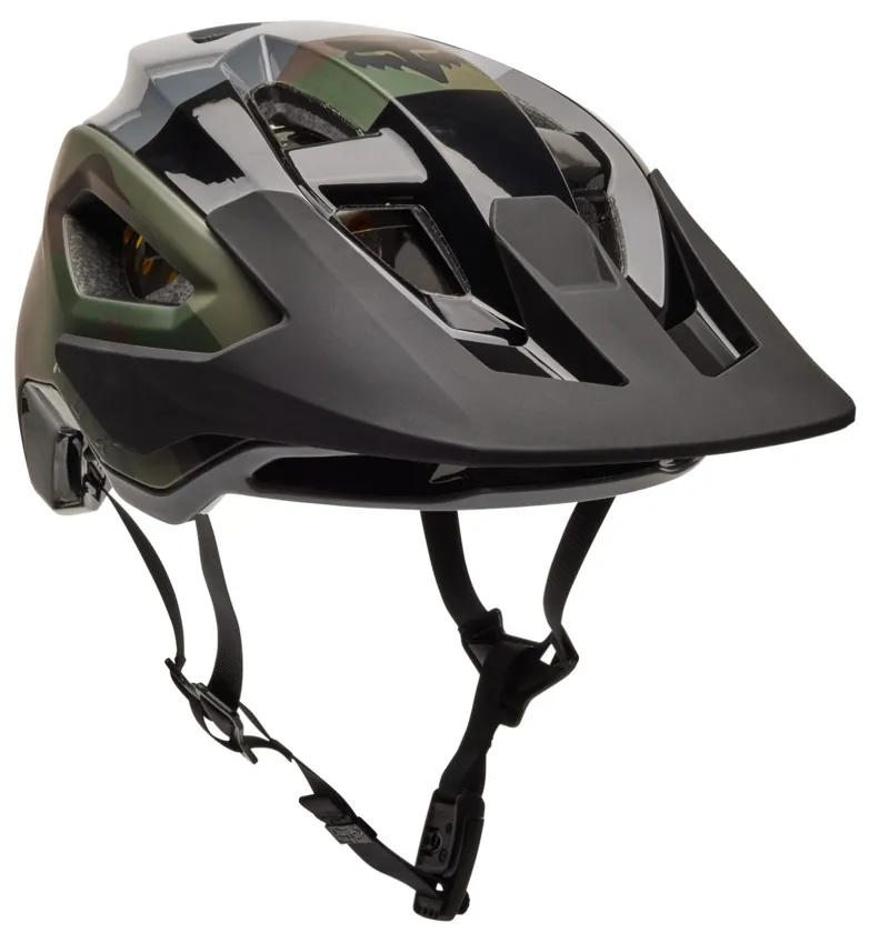 Fox Speedframe Pro MIPS MTB Helmet Olive Camo-1