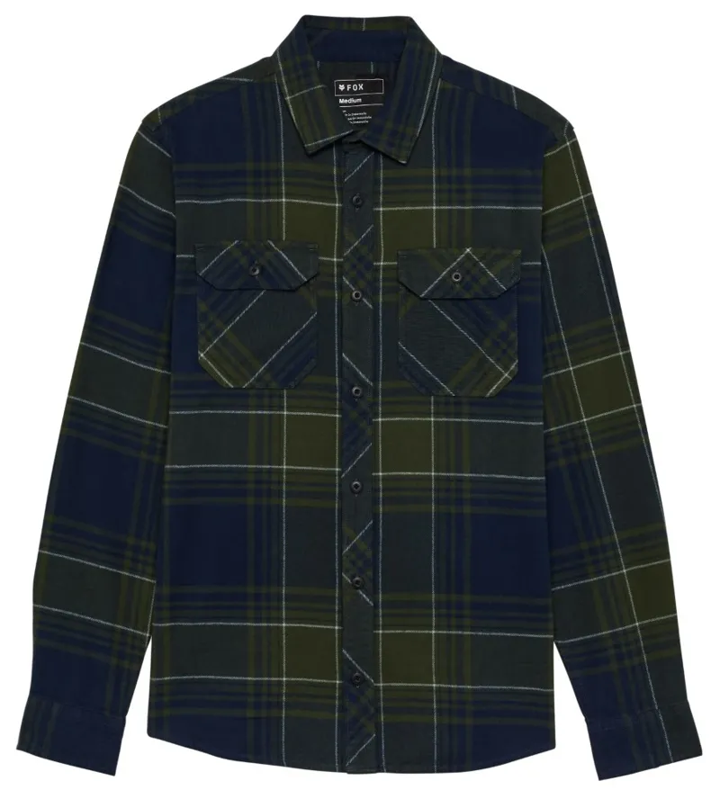 Fox Traildust Flannel Shirt Midnight