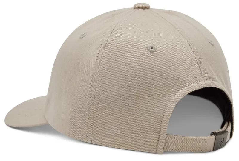 Fox Wordmark Adjustable Hat One Size Cream-1