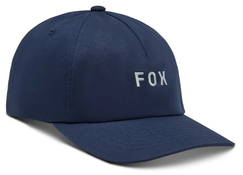 Fox Wordmark Adjustable Hat One Size Midnight