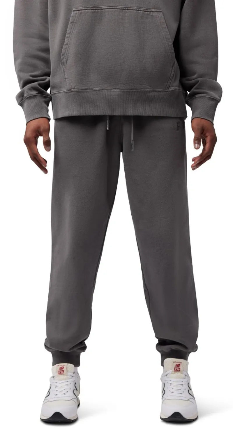 Fox Wordmark Fleece Jogger Pewter-2