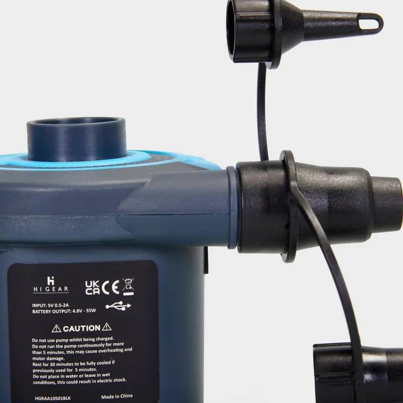 Hi-Gear USB Rechargeable Pump-5
