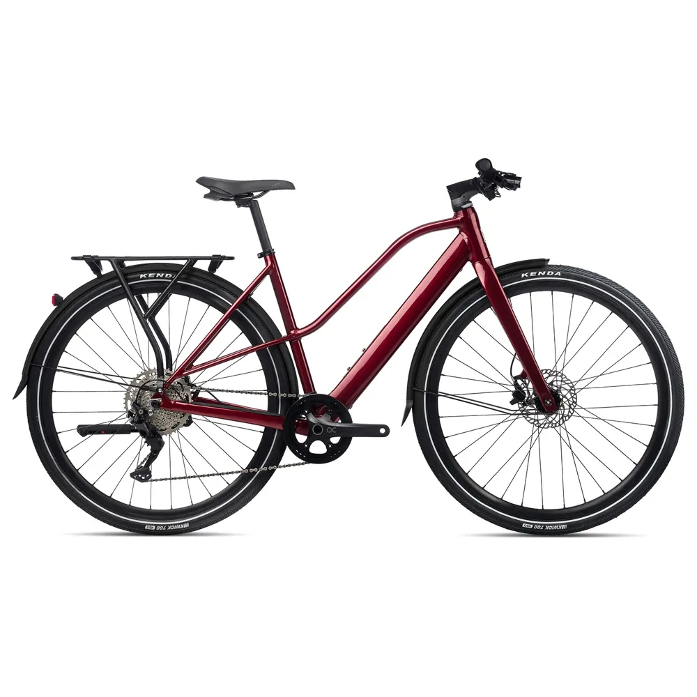 Orbea Orbea Vibe MID H30 EQ Electric Bike 2022/23 Metallic Dark Red
