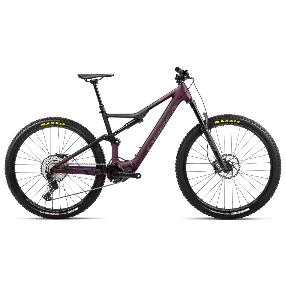 Orbea Orbea Rise H30 Electric Mountain Bike 2022 Metallic Mulberry/Matte Black