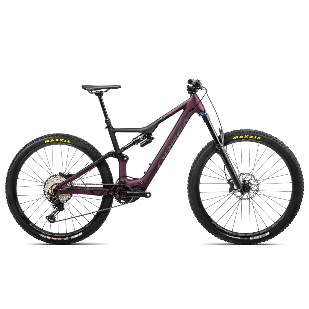 Orbea Orbea Rise H15 Electric Mountain Bike 2022 Metallic Mulberry/Matt Black