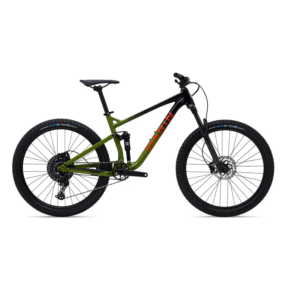 Marin Marin Rift Zone 1 27.5 Mountain Bike 2022 Black/Green/Orange