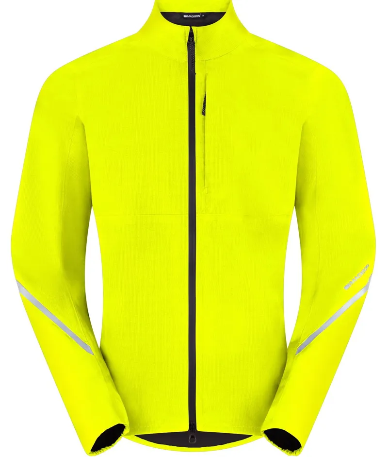 Madison Freewheel Waterproof Road Jacket Yellow