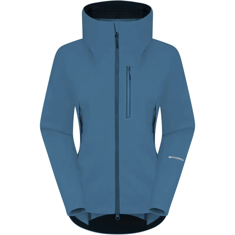 DTE 3-Layer Women's Waterproof Jacket Lake Blue