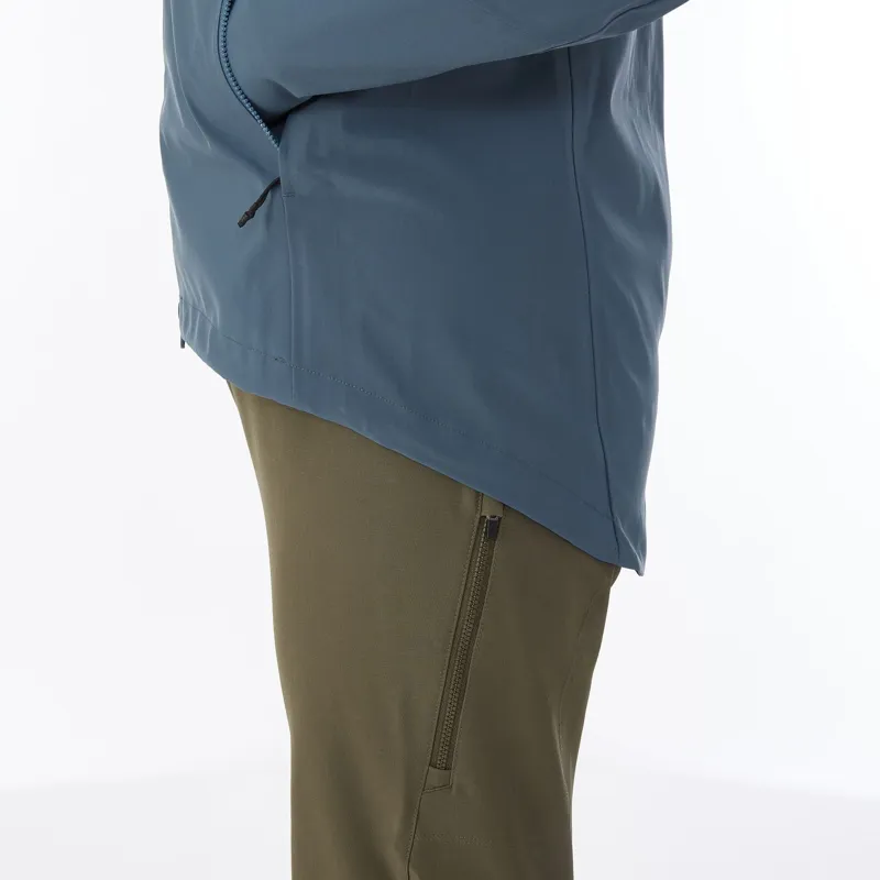 DTE 3-Layer Women's Waterproof Jacket Lake Blue-6