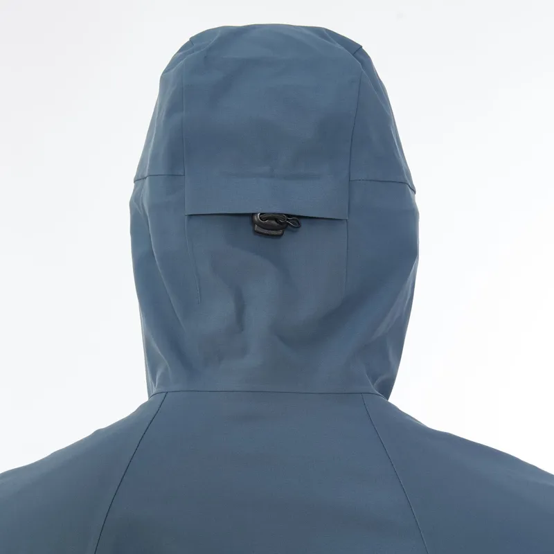 DTE 3-Layer Women's Waterproof Jacket Lake Blue-2