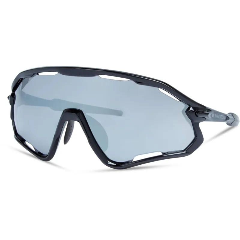 Madison Eyewear Code Breaker II Sunglasses Gloss Black / Silver Mirror
