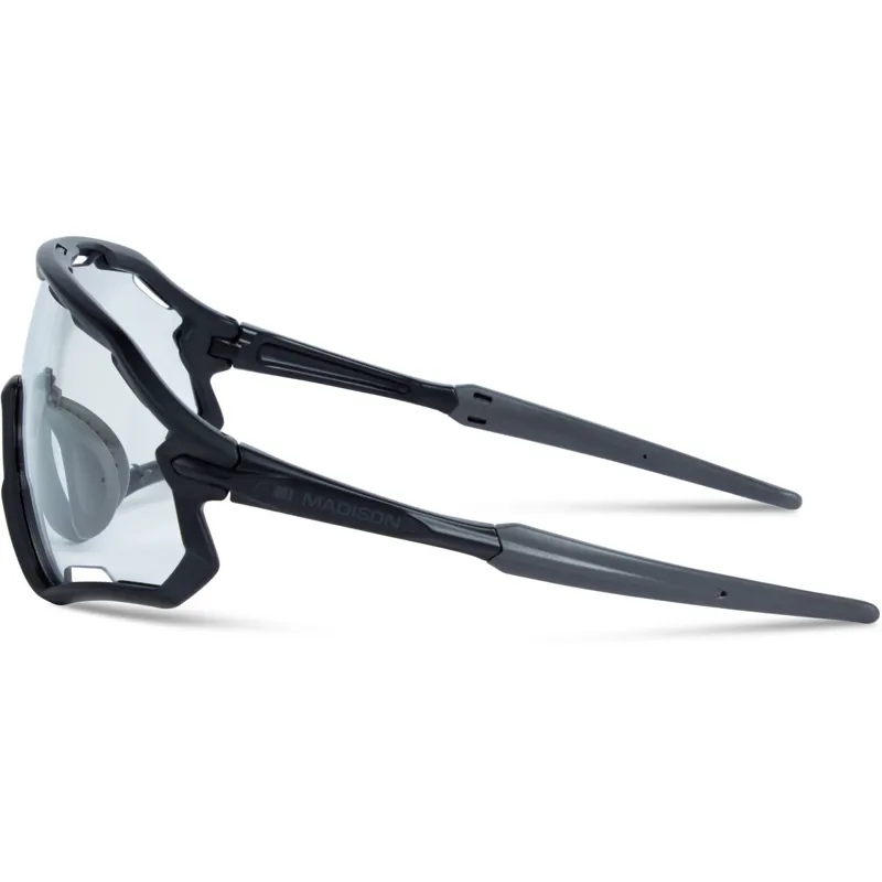Madison Eyewear Code Breaker II Sunglasses Matt Black / Clear-1