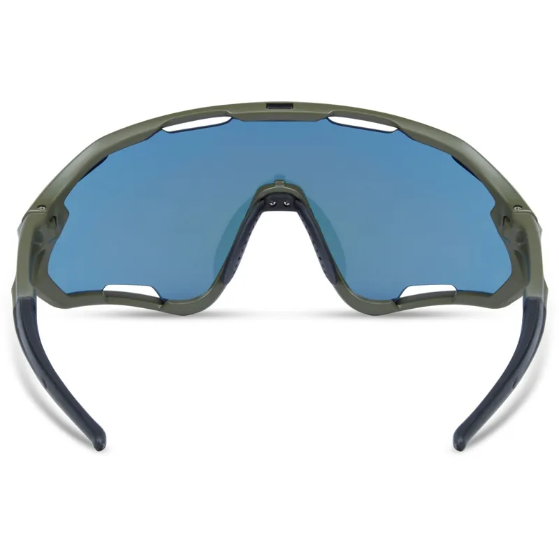 Madison Eyewear Code Breaker II Sunglasses Midnight Green / Purple Mirror-2