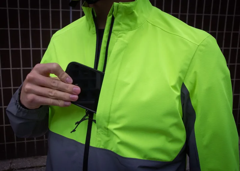 Madison Stellar Ultra Reflective Waterproof Road Jacket Hi-Viz Yellow/Silver-2