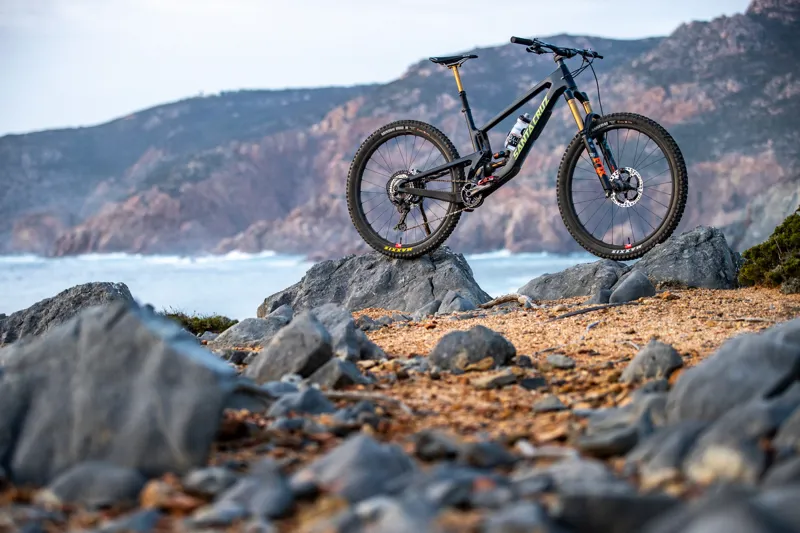 Santa Cruz Megatower 2 GX AXS Coil RSV C Mountain Bike 2023 Trans Blue-4