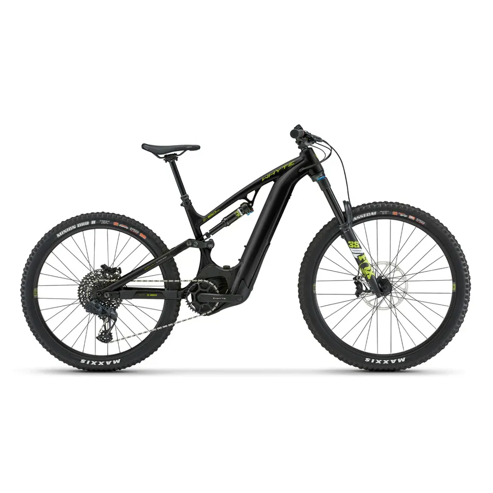 Whyte Whyte E160 RS MX/27.5 Enduro Electric Mountain Bike 2023 Black