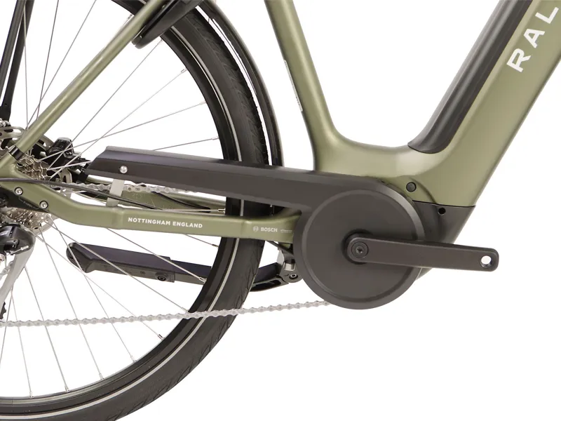 Raleigh Motus Grand Tour Cross Bar Electric Bike 2023 Green-6
