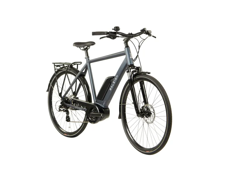 Raleigh Motus Cross Bar Electric Bike 2023 Dark Blue-1