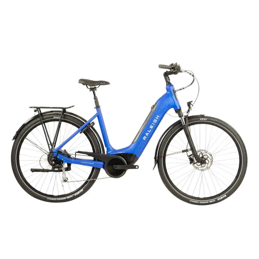 Raleigh Motus Grand Tour Step Through electric bike, photo from Leisure Lakes Bikes