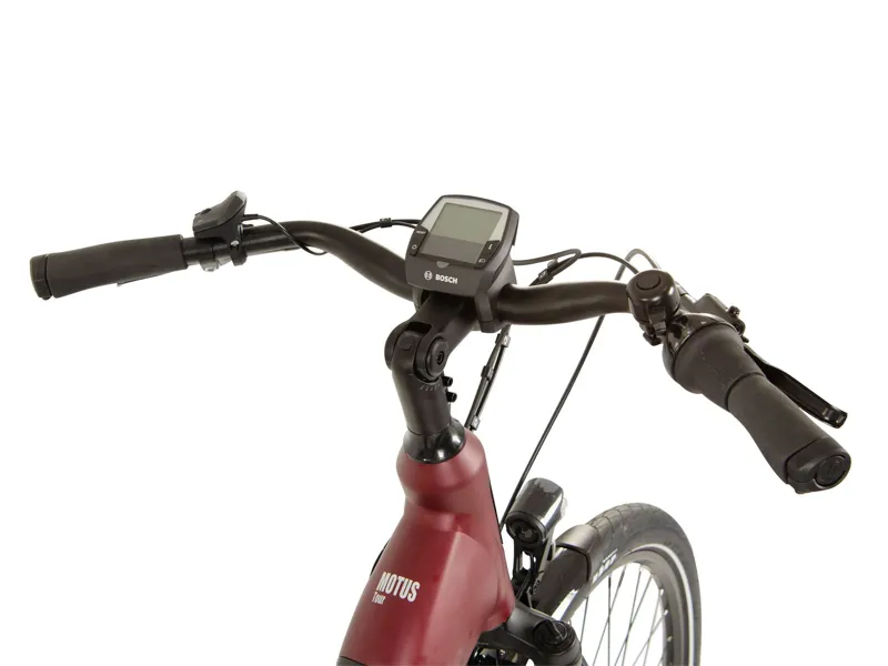 Raleigh Motus Tour Step Through Electric Bike 2023 Red-3
