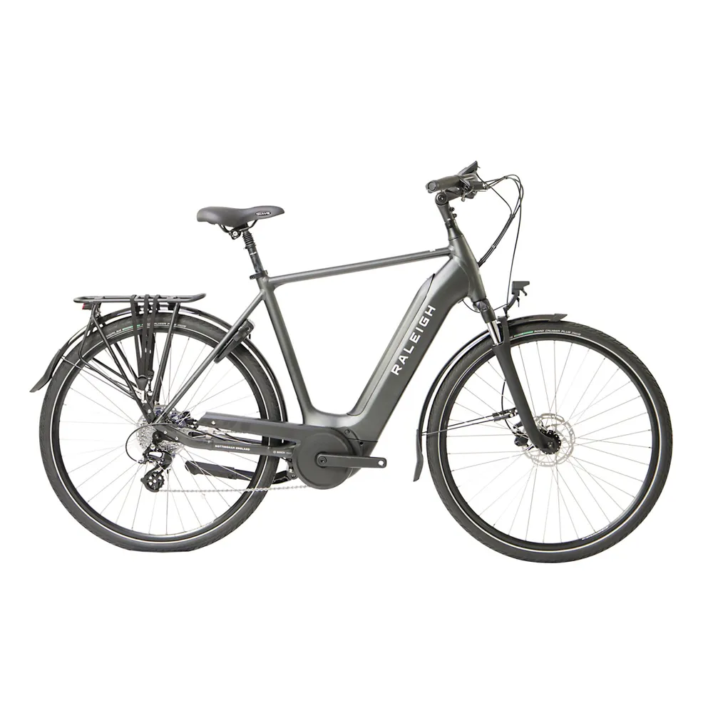 Raleigh Motus Tour Cross Bar electric bike, photo from Leisure Lakes Bikes