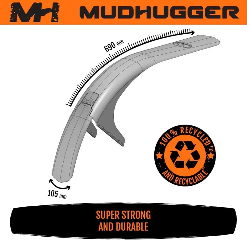 Mudhugger MK2 Medium Rear Hugger