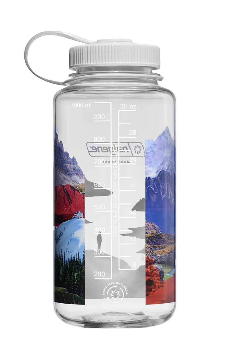 Nalgene Sustain Wide Mouth Bottle 1L MIXED LANSCAPES-3