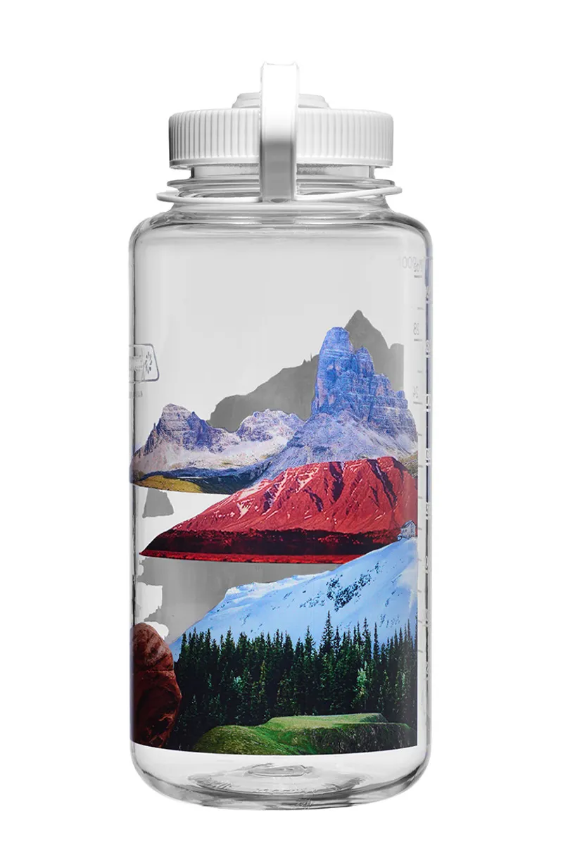 Nalgene Sustain Wide Mouth Bottle 1L MIXED LANSCAPES-2