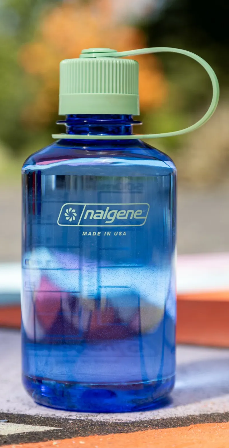 Nalgene Wide Mouth Sustain Tritan Bottle Colour Block Cornflower Blue-3