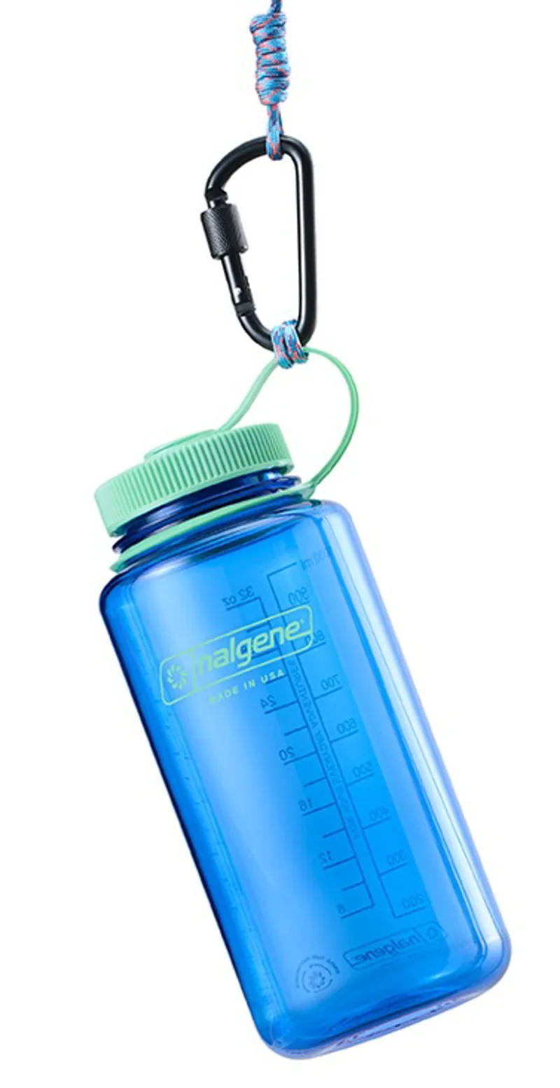 Nalgene Wide Mouth Sustain Tritan Bottle Colour Block Cornflower Blue-4
