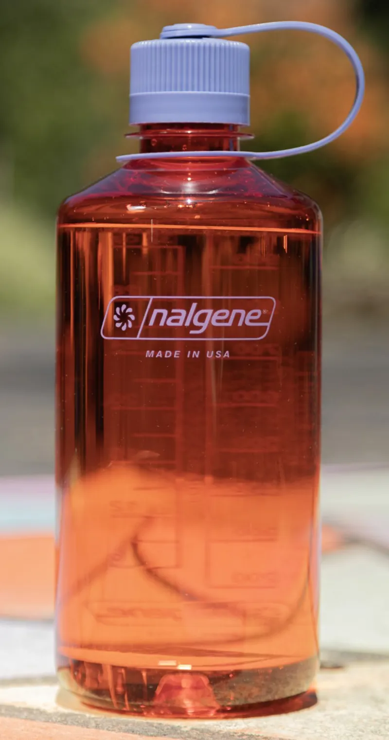 Nalgene Wide Mouth Sustain Tritan Bottle Colour Block Marmalade-2