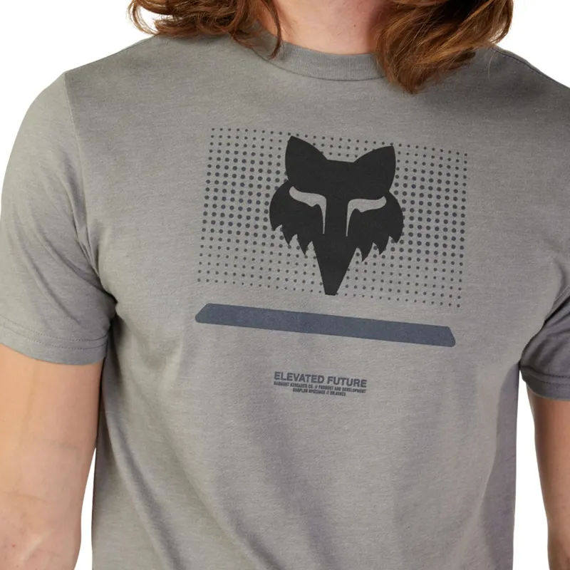 Fox Optical Premium SS Tee Heather Graphite-3