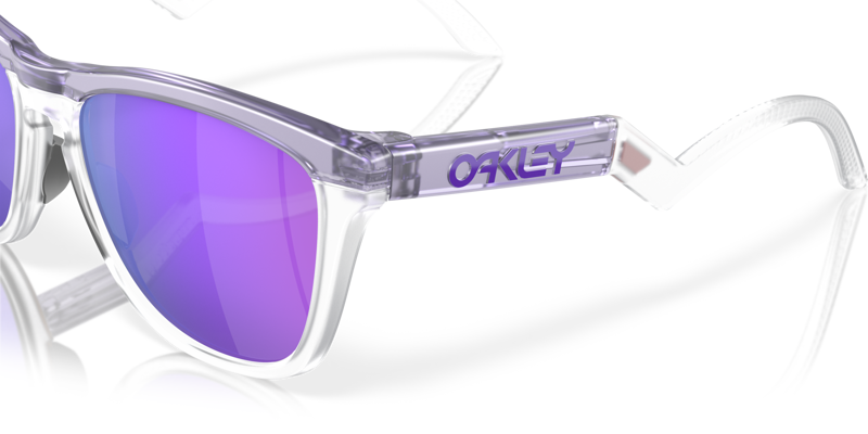 Oakley Frogskins Hybrid Sunglasses Matt Trans Lilac/Clear/Prizm Violet-5