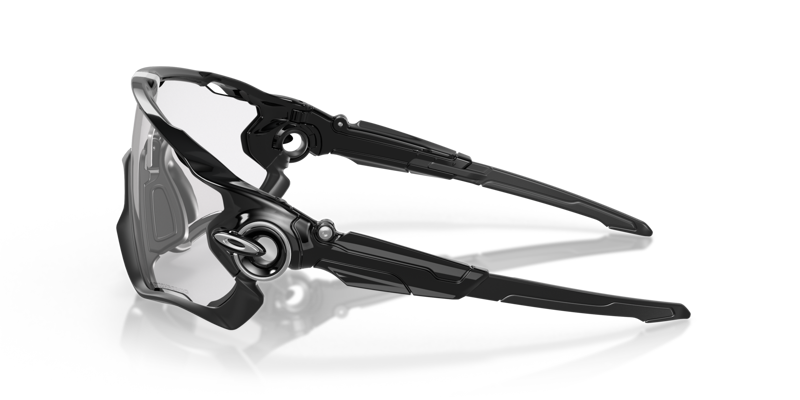 Oakley Jawbreaker Sunglasses Polished Black/Clear/Iridium Photochromic-2