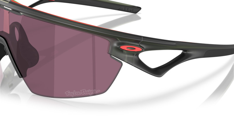 Oakley Sphaera Sunglasses Troy Lee Designs Matte Olive Ink/Prizm Road Black-5