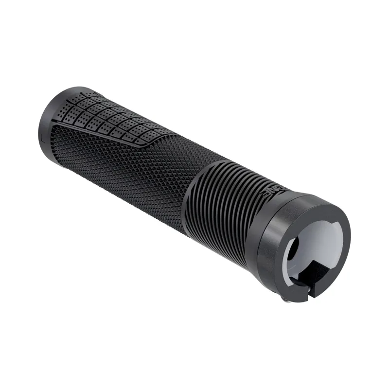 OneUp Thin Lock-On Grips Black-1