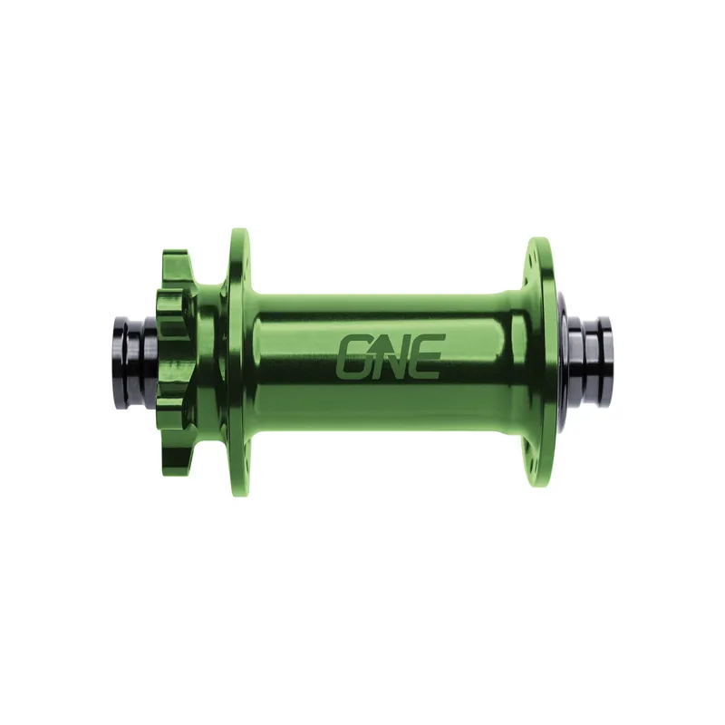 OneUp Components Front Hub 110x15mm 6B Green