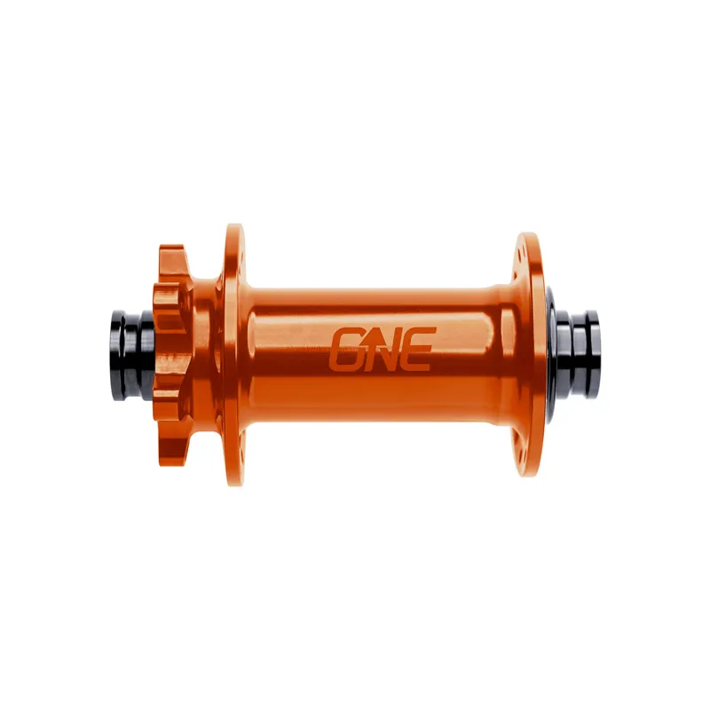 OneUp Components Front Hub 110x15mm 6B Orange