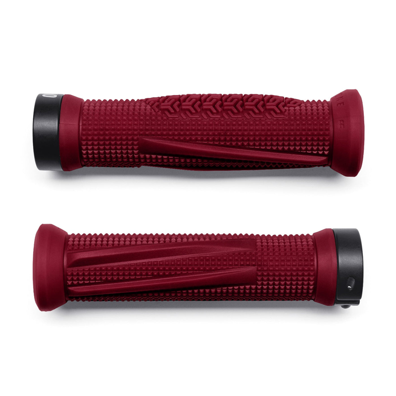 Oneup Goldstone Lock-On Grips Maroon-3