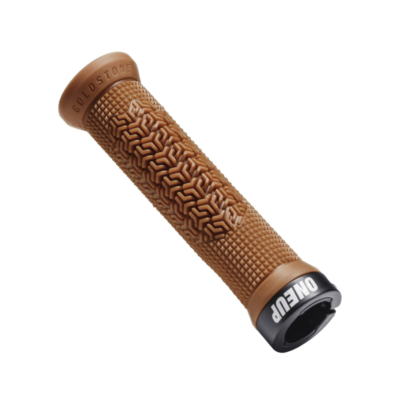 Oneup Goldstone Lock-On Grips Tan-1